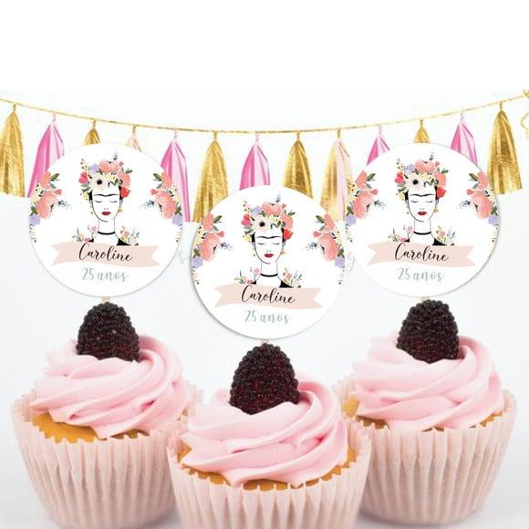 Topper de Doces Frida Kahlo