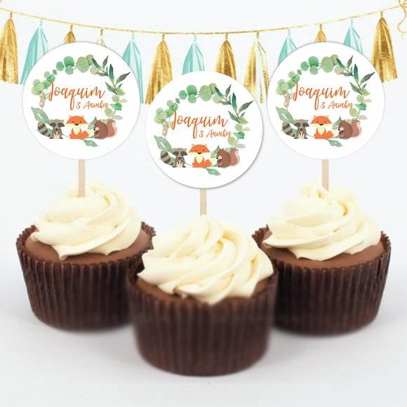 Topper para doces Bosque Encantado woodland