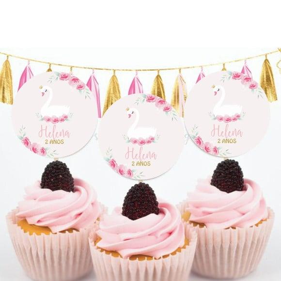 Topper para doces Cisne