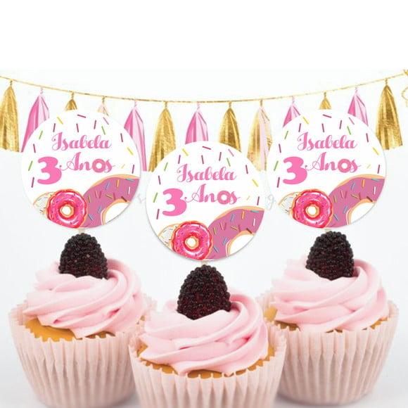 Topper para doces Donuts