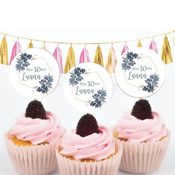 Topper para Doces Floral
