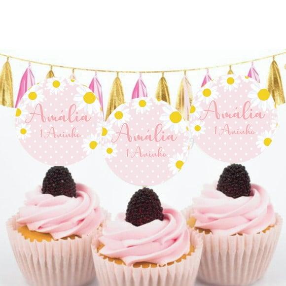 Topper para doces Margarida