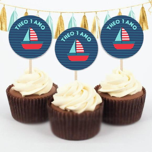 Topper para doces Náutico Marinheiro