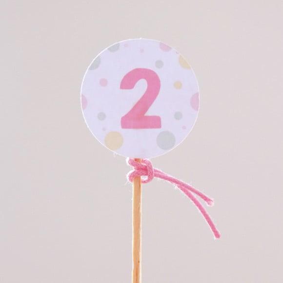 Topper para doces Sorvete