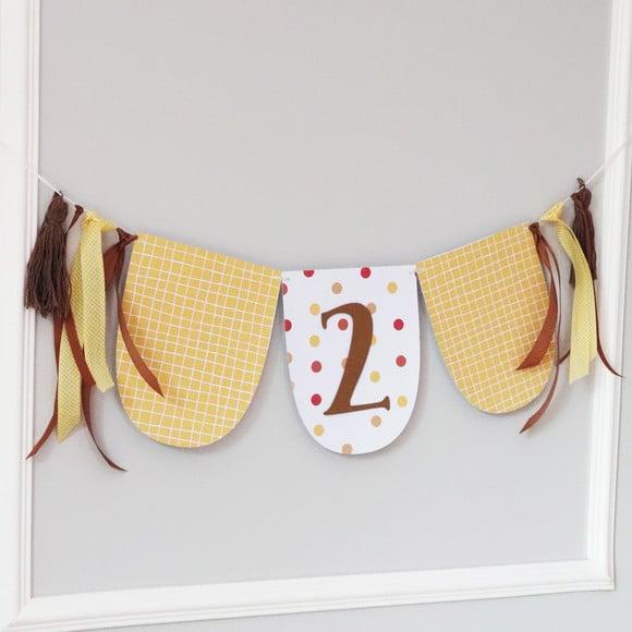 Varal decorativo xadrez leão safári