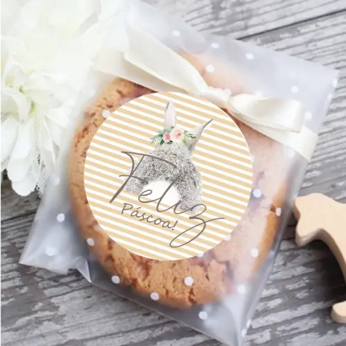 (Recomendado) Adesivo para Lembrancinha de Páscoa