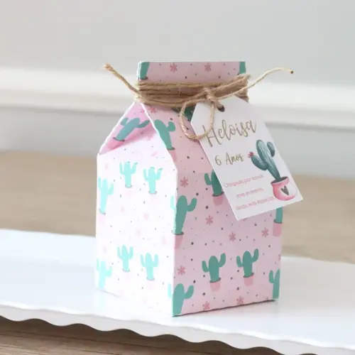 (recomendado) Caixa Milk Cactos