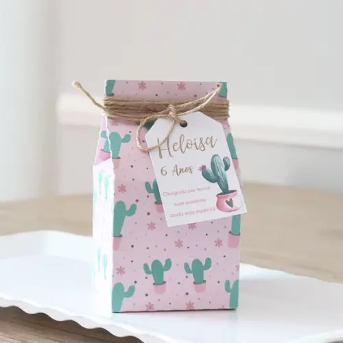 (recomendado) Caixa Milk Cactos