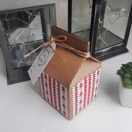 (recomendado) Kit com 10 Caixas para Lembrancinha de Natal