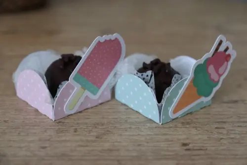 (RECOMENDADO) Forminha para Doce Sorvete