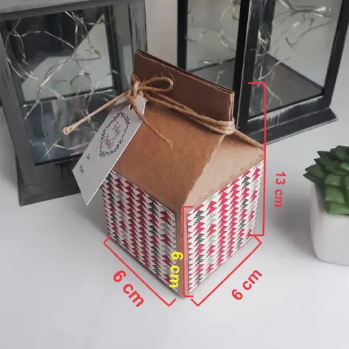 (recomendado) Kit com 10 Caixas para Lembrancinha de Natal