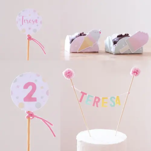 [recomendado] Kit Festa Infantil Sorvete
