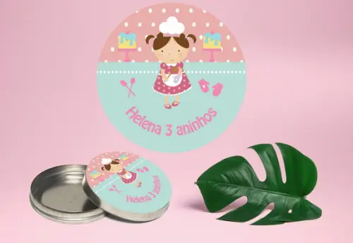 Adesivo Para Latinha Mint To Be Confeitaria