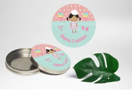 Adesivo Para Latinha Mint To Be Confeitaria