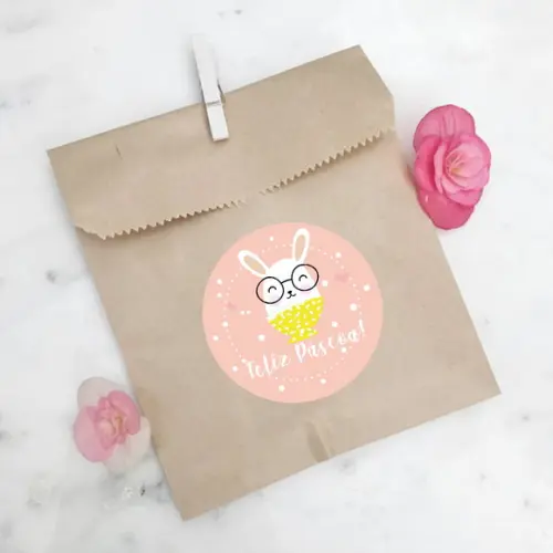 Adesivo para Lembrancinha de Páscoa