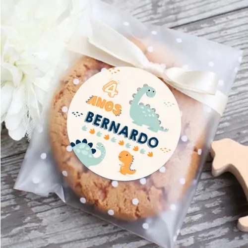 Adesivo para Lembrancinha Dinossauro