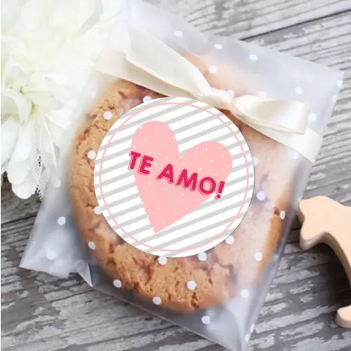 Adesivo para Lembrancinha do Dia dos Namorados