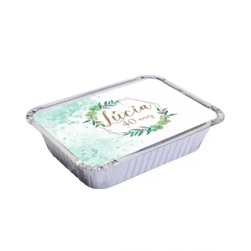 Adesivo Para Marmitinha Floral