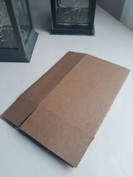 Caixa Papel Kraft para Lembrancinha de Natal