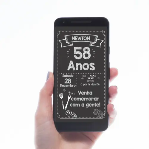 CONVITE DIGITAL BOTECO CHURRASCO