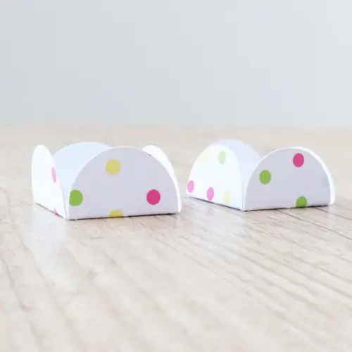 Forminha de doce bloquinho de carnaval menina
