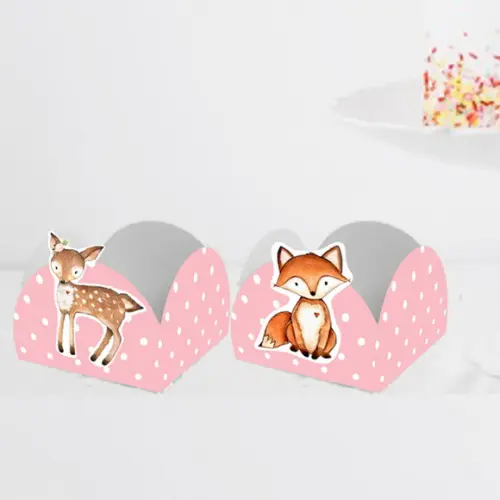Forminha para Doce Bosque Encantado Woodland