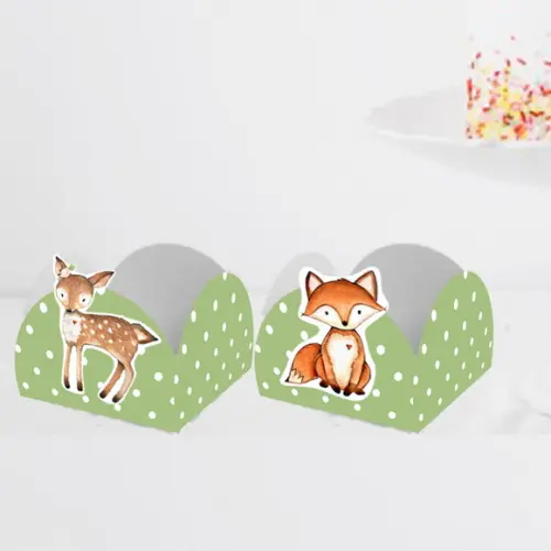 Forminha para Doce Bosque Encantado Woodland