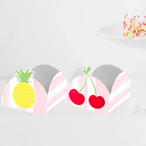 Forminha para doce Frutinhas
