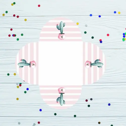 Forminha para Doces Cactos