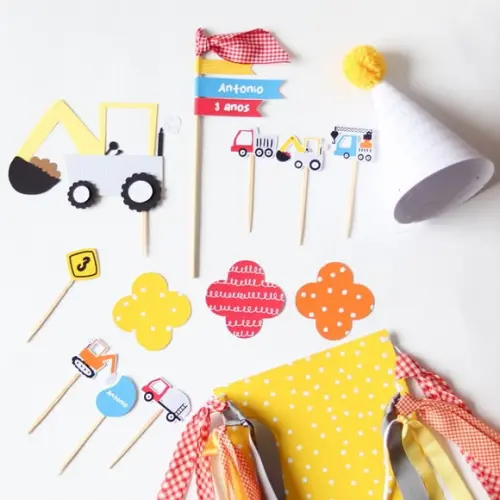 Kit Festa / Aniversário - Construção