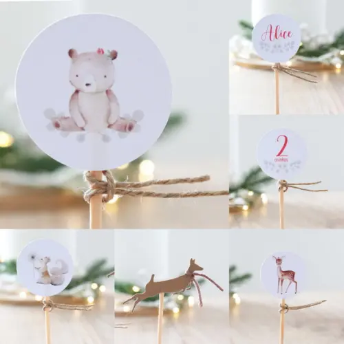 Kit Festa Infantil Woodland Bosque Encantado
