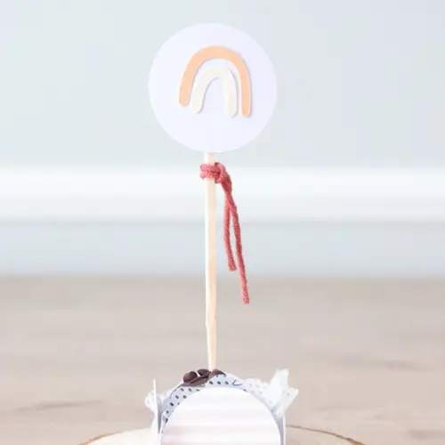 Kit Mesversário - Arco-ìris Boho Chic
