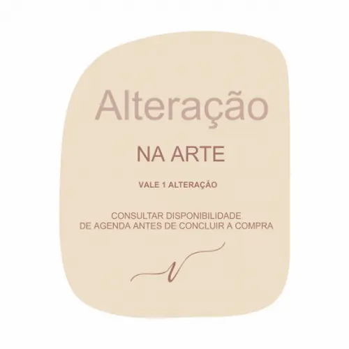 Pedido Personalizado - Adicional Alteração na Arte.