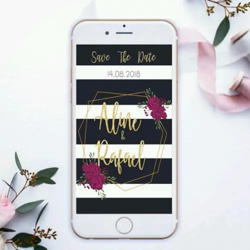 Save the Date Digital - Casamento