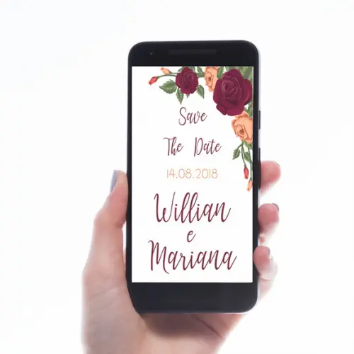 Save the Date Digital - Casamento