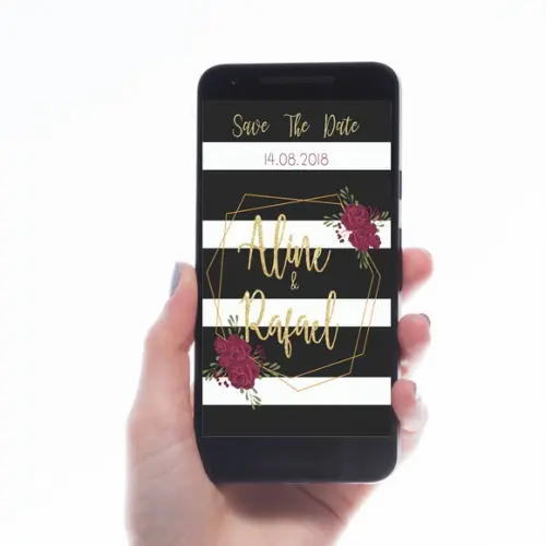 Save the Date Digital - Casamento