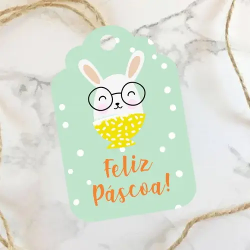 Tag para Lembrancinha de Páscoa
