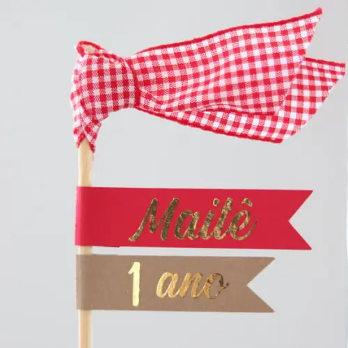 Topo de Bolo Natal