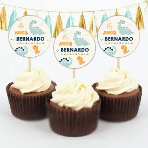 Topper de Doces Dinossauro