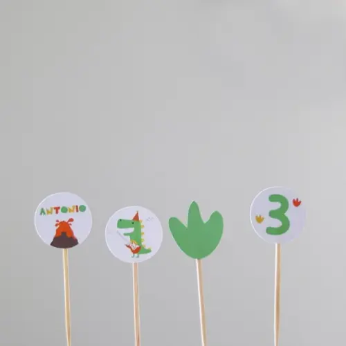 Topper de Docinho - Dinossauro