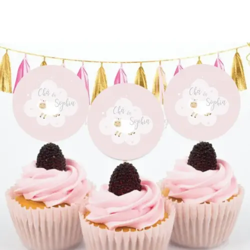 Topper para doces Ovelha