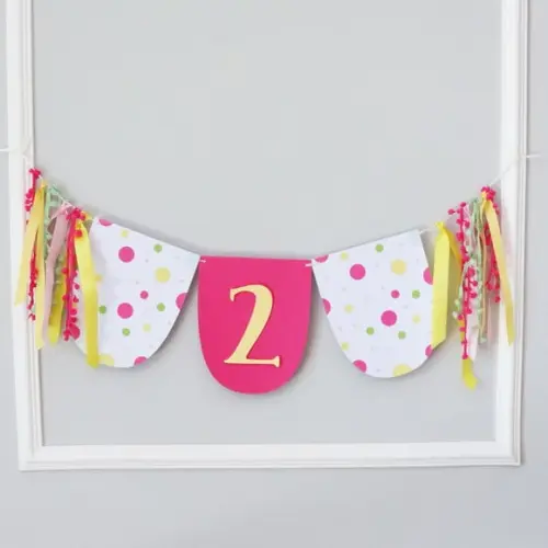 Varal decorativo bloquinho de carnaval menina