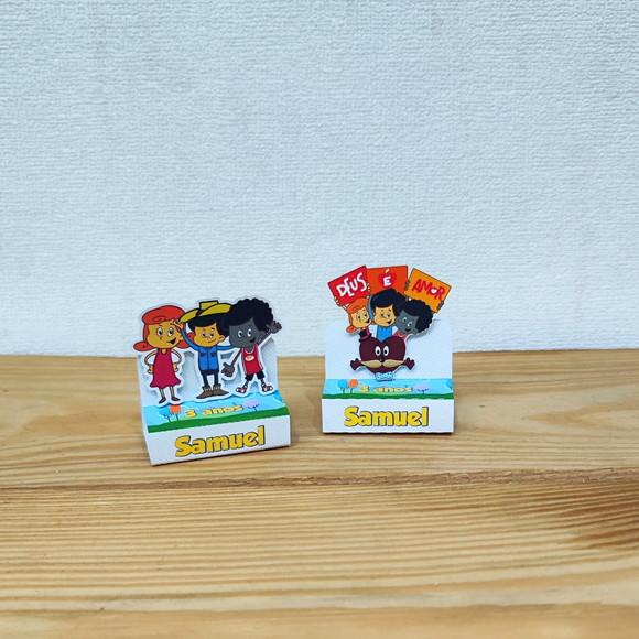 Bis Duplo Personalizado 3 Palavrinhas
