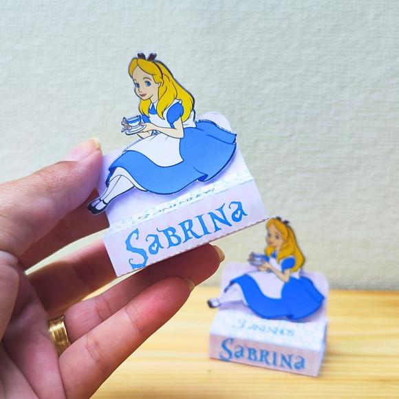 Bis Duplo Personalizado Alice no Pais das Maravilhas