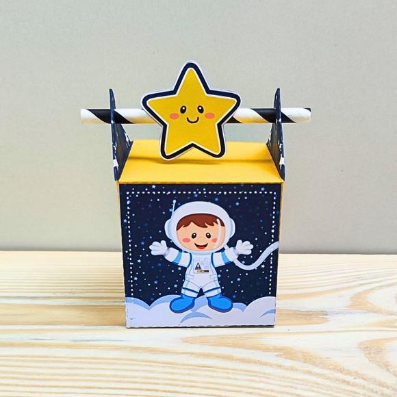 Caixa Canudo Astronauta