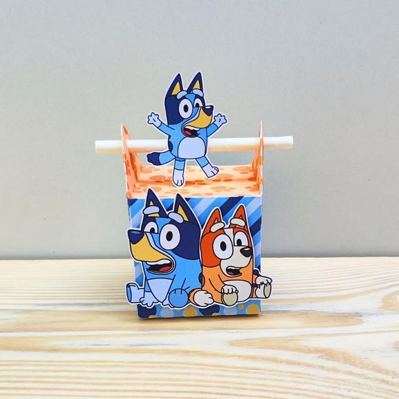 Caixa Canudo Bluey