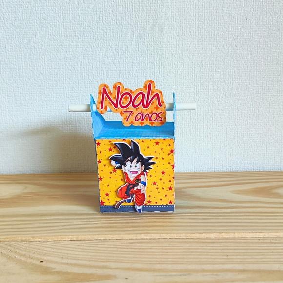 Caixa Canudo Dragon Ball