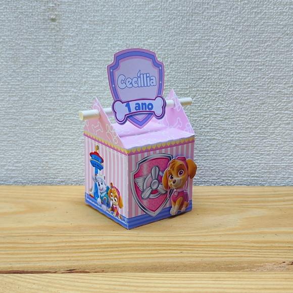 Caixa Canudo Skye - Patrulha Canina