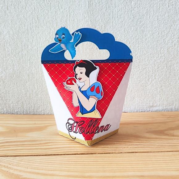 Caixa Coração Branca de Neve