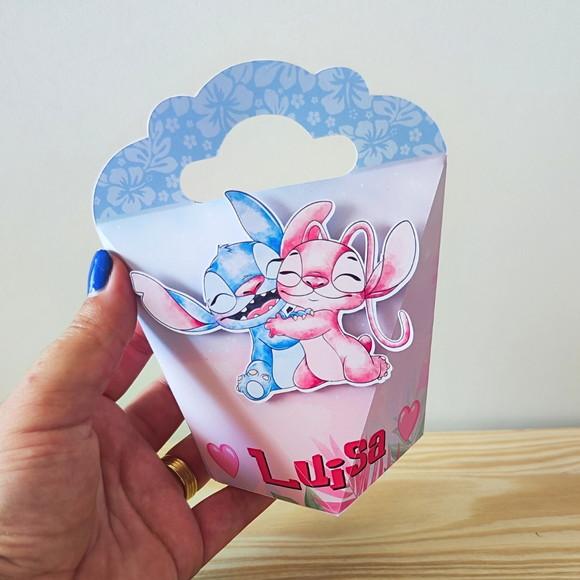 Caixa Coração Lilo e Stitch